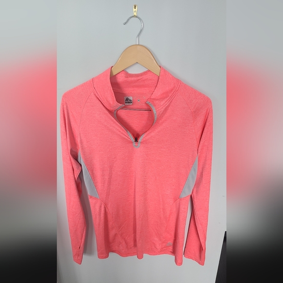 RBX Performance women’s long sleeve workout top in pink | Size US Medium - Picture 2 of 5